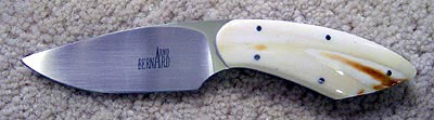 Arno Bernard Knife_Drop point skinner