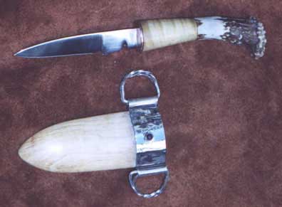 Bruce Hockenbury Knife and  Sheath