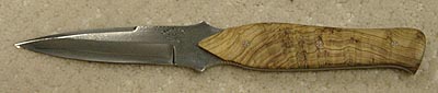 Bud Nealy Dagger style Damascus Knife