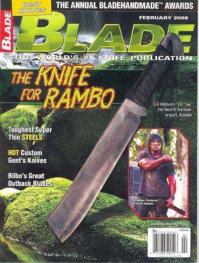 Blade Magazine Rambo Knife Cover