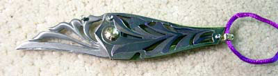 Donald Bell Folding pendant knife