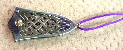 Donald Bell Celtic Folding pendant knife