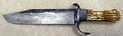 Daniel Winkler Damascus Bowie Knife