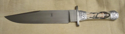 Easler Engraved Bowie Knife