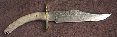 Stiegerwalt Damascus Bowie Knife