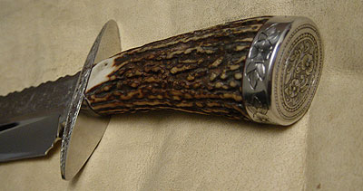 Weber Engraved Bowie Knife