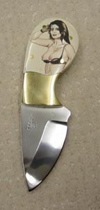 Jim Parker Scrimshaw Knife