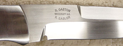 Russell Easler Fixed Blade Knife