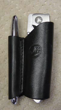 Custom Knife and Pen Sheath for William Henry Knife  and Fisher Space pen