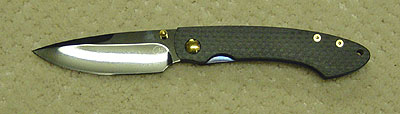 William Henry Black and Tan Knife