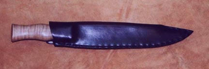 Fred Eisen's Hand-Stitched and Molded Leather Sheath