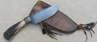 Daniel Winkler Damascus Knife