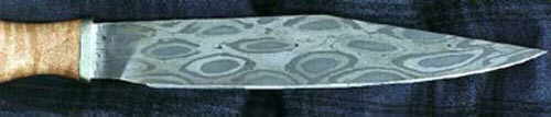 Harley Damascus Knife