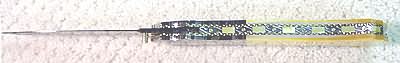 Jerry Corbit Damascus Folding Knife