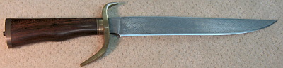 Kevin Casey Large Damascus Knife