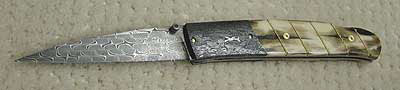 W. D. Pease lock-back folding Knife