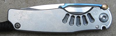 Chris Reeve " Ti Lock", Designed by G&G Hawk.