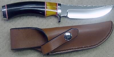 Rob Hudson knife and Leather Sheath