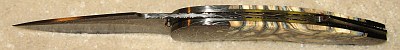 Stan Wilson Damascus Folding Knife