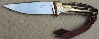 W D Pease Fixed Blade Knife