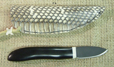 Webb Hammond Knife and Leather Sheath