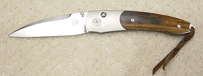 William Henry Titanium and Ironwood Knife William Henry Titanium and Ironwood Knife