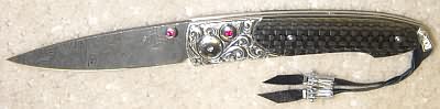 William Henry B-10 Silvertone Knife