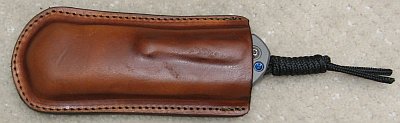 Custom sheath for Chris Reeve Sabenza