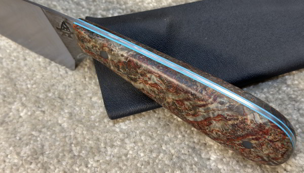 alpha-blades-2d Alpha Blade and Forge by Michael Alfaro 9" Carver with 5" blade