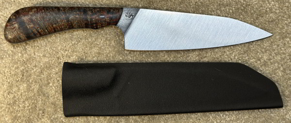 alpha-blades-4c Alpha Blade and Forge by Michael Alfaro 9" Carver with 5" blade