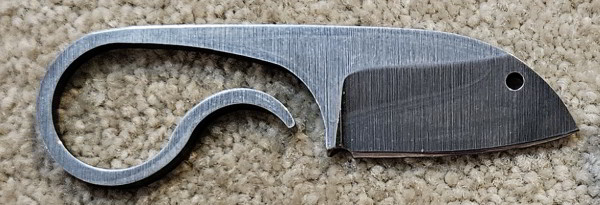 Battle Horse Neck Knife Rattail