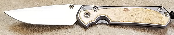  Chris Reeve Large Sebenza 31 Box Elder Burl