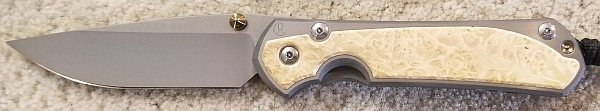 Chris Reeve Large Sebenza 31 Box Elder burl