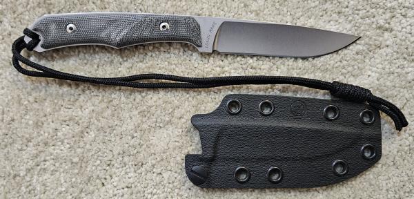 Chris Reeve Inyoni Black Canvas Micarta, CPM Magnacut Steel