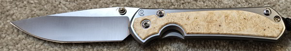 Chris Reeve Knives Large Sebenza 31, magnacut , box elder burl