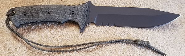 Chris Reeve Pacific with Camo ambidextrous sheath