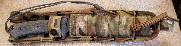 Chris Reeve Pacific with Camo ambidextrous sheath