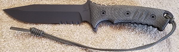 Chris Reeve Pacific with Camo ambidextrous sheath
