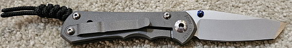 Chris Reeve Knives Small Inkosi Plain Tanto blade of Magnacut steel