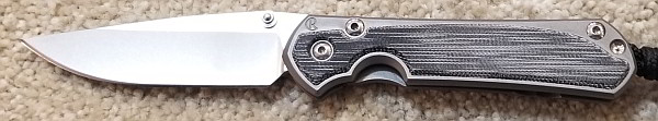 Chris Reeve Knives Small Sebenza 31 Black canvas micarta