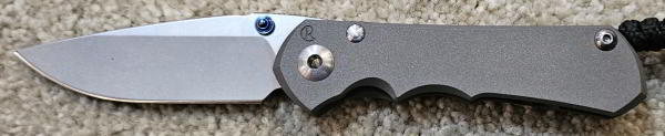 Chris Reeve Small Inkosi drop point blade S45VN steel 