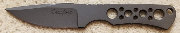 Crawford Drop Point Neck Knife