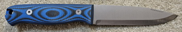 Gary Creely Folklore  Magnacut Blue/black micarta<br />
