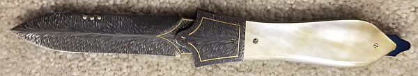 Frank Edwards Damascus Art Knife