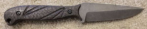 Frank Landau Lightning Strikes CF Knife