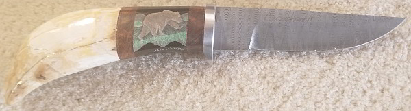 Gaetan Beauchamp Fossil Cave Bear Tooth Knife