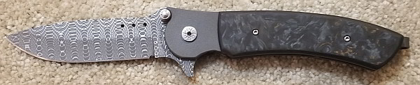 John Kubasek Damascus Flipper