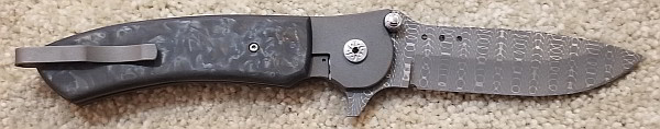 John Kubasek Damascus Flipper