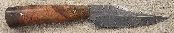 Kevin Casey Feather Damascus Hunter