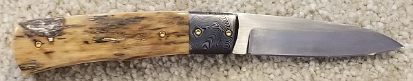 Kevin Lesswing Mammoth Liner Lock Knife